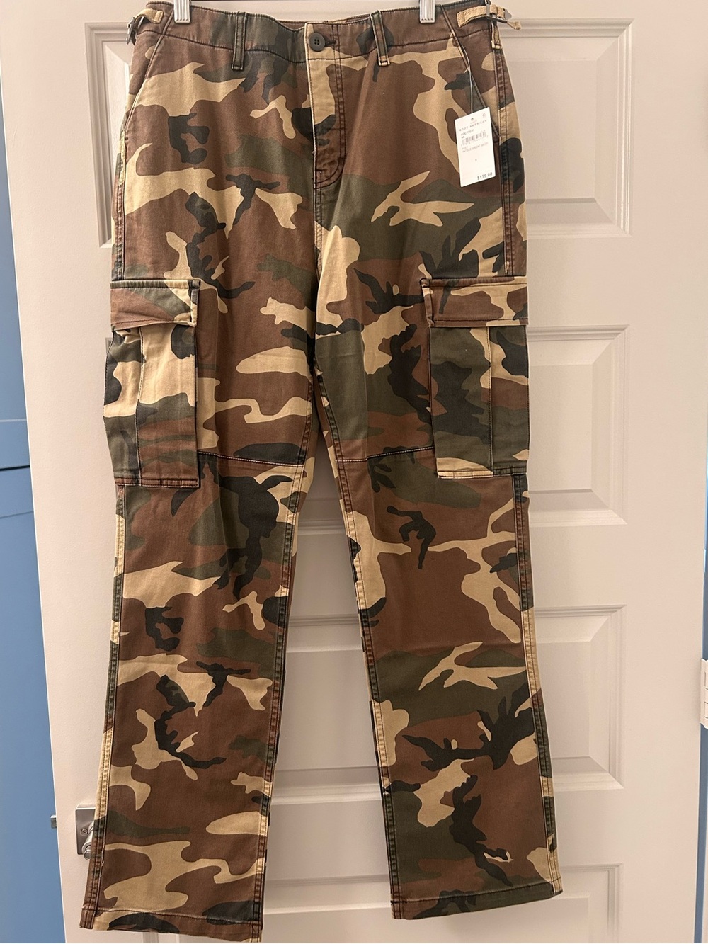 Good American Camo Cargo Pants